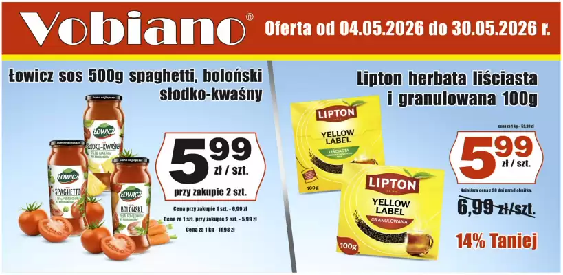 Vobiano gazetka (ważność do 30-05)