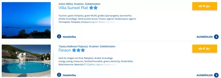 Springer Reisen Katalog Seite 1