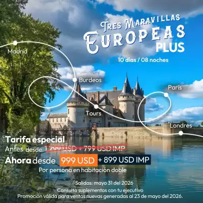 Mega Travel (válido hasta 18-05)