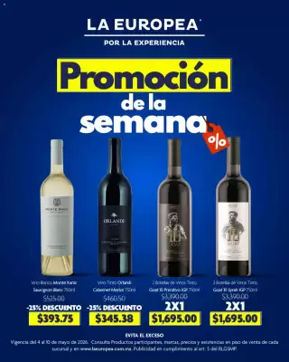 Catálogo La Europea (válido hasta 10-05)