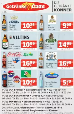 Getränke Oase (gültig bis 9-05)