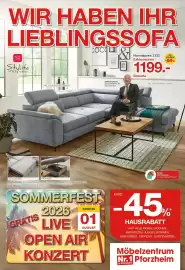 Möbelzentrum Pforzheim Prospekt Seite 1