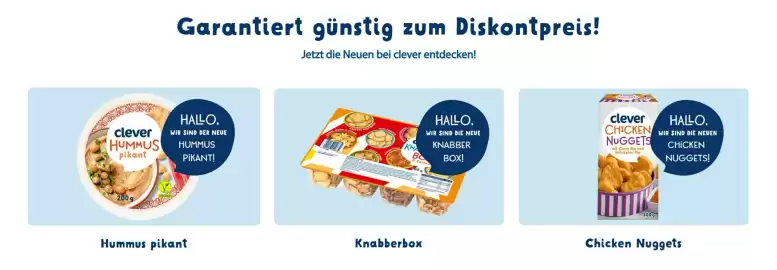 Clever Flugblatt Seite 1