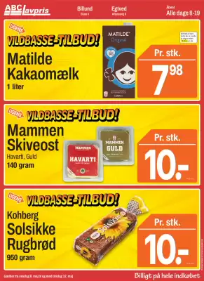 ABC Lavpris tilbudsavis (gælder indtil 12-05)