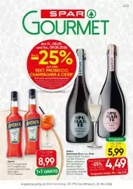 SPAR Gourmet Flugblatt Seite 1