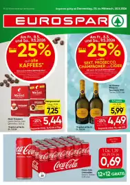 Eurospar Flugblatt Seite 1