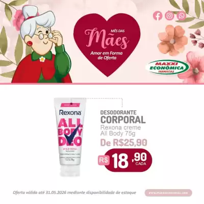 Maxxi Econômica Farmácias (válido até 31-05)