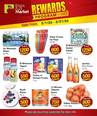 Elgin Fresh Market (valid until 31-05)