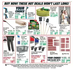 Menards weekly ad Page 2
