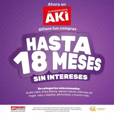 Akí (válido hasta 16-05)
