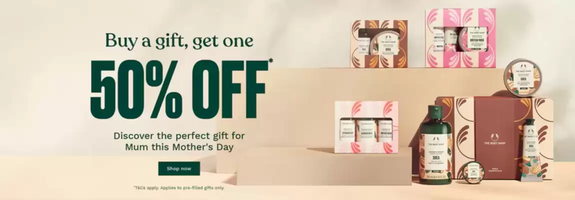 The Body Shop (valid until 10-05)