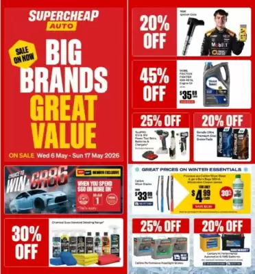 SuperCheap Auto (valid until 17-05)