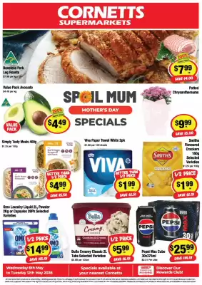 CORNETTS (valid until 12-05)