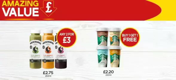 Budgens leaflet Page 1