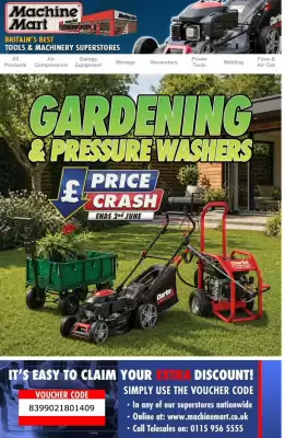Machine Mart (valid until 2-06)