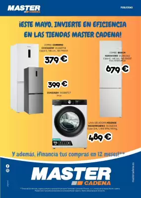 Master Cadena (válido hasta el 31-05)