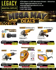 Legacy Industrial Supplies catalogue Page 1
