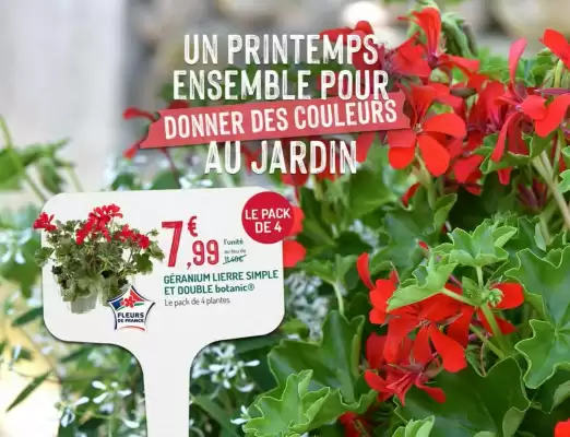Botanic (valable jusqu'au 7-05)
