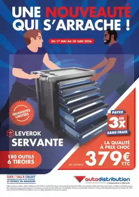 Autodistribution (valable jusqu'au 30-06)