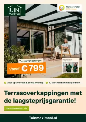 Tuinmaximaal (geldig t/m 31-05)