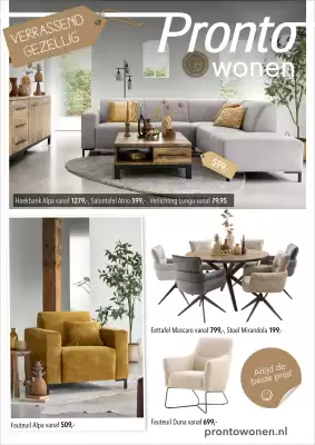 Pronto wonen (geldig t/m 16-05)