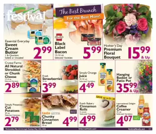 Festival Foods weekly ad week 19 Page 1