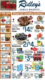 Ridley's Family Markets weekly ad week 19 Page 1