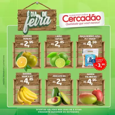 Folheto Cercadão (válido até 7-05)