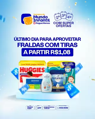 Farmácias Pague Menos (válido até 7-05)