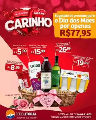 Rede Litoral de (válido até 14-05)
