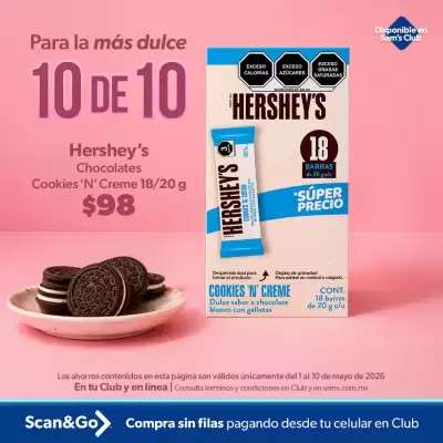 Sam's Club (válido hasta 10-05)