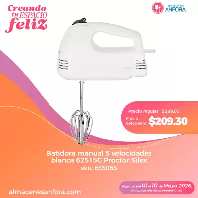 Almacenes Anfora (válido hasta 10-05)