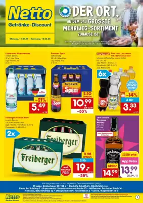 Netto Getränke Discount (gültig bis 16-05)