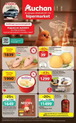 Auchan akciós újság
