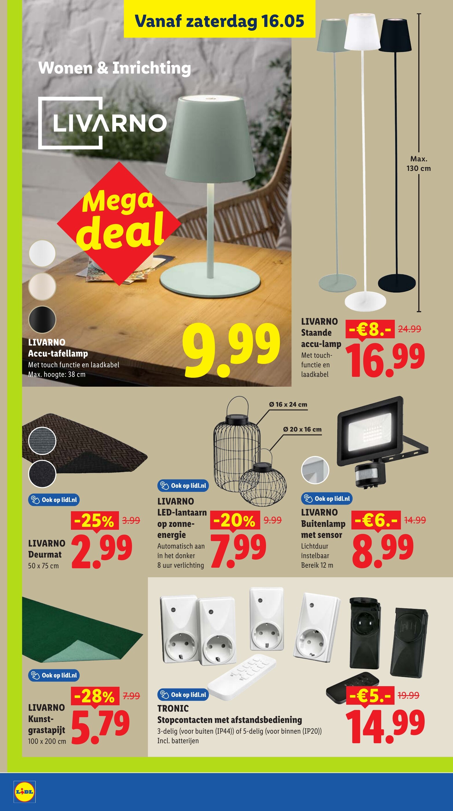 Lidl 有效期：13/05-17/05 16