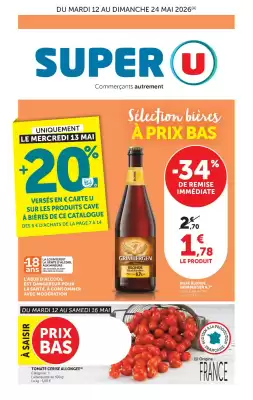 Super U (valable jusqu'au 24-05)