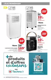 Catalogue Super U | Les prix bas de l'électroménager page 10