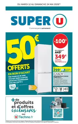 Super U | Les prix bas de l'électroménager (valable jusqu'au 24-05)