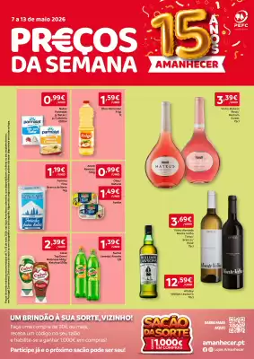 Amanhecer (válido até 13-05)