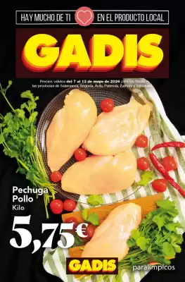 Folleto Gadis (válido hasta el 13-05)