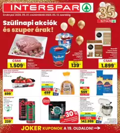 Interspar akciós újság hét 19 Oldal 1