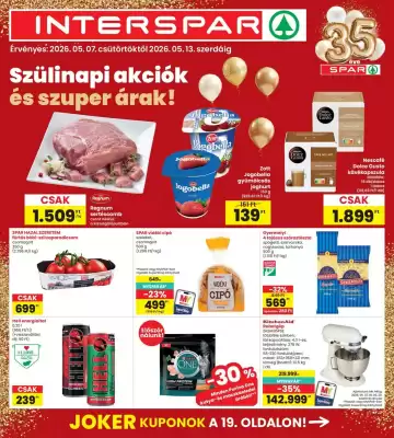 Interspar (érvényes eddig: 13-05)