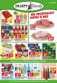 Sklepy Doroty gazetka tydzień 19 Strona 1