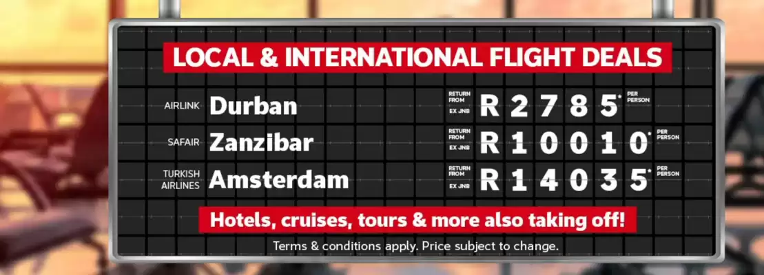 Flight Centre (valid until 31-05)