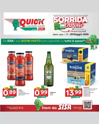 Quick Sisa (valido fino al 20-05)