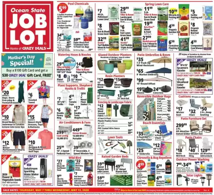 Ocean State Job Lot flyer