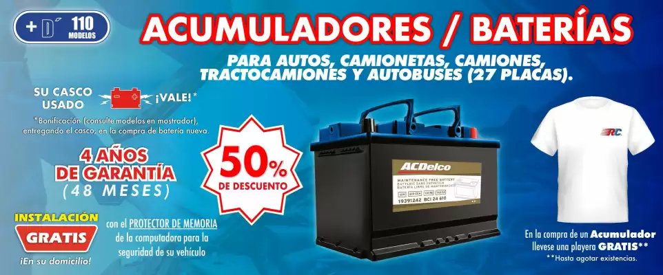 Refaccionaria California (válido hasta 31-05)
