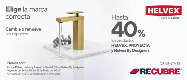 Catálogo Recubre Página 1