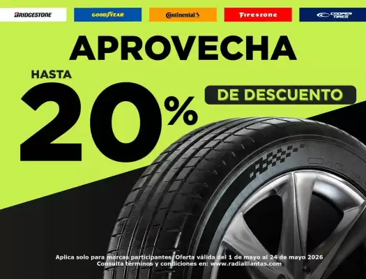 Radial Llantas (válido hasta 24-05)