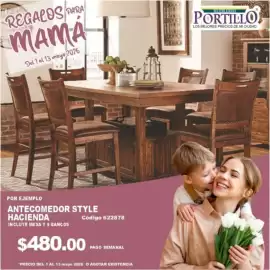 Catálogo Mueblerías Portillo Página 6